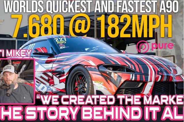 Το ταχύτερο Toyota Supra A90 στον πλανήτη!